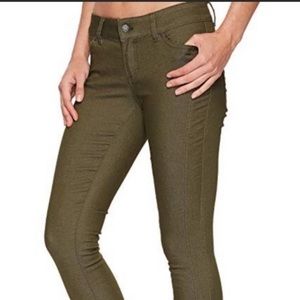 Prana carlotta olive crop pant size 10